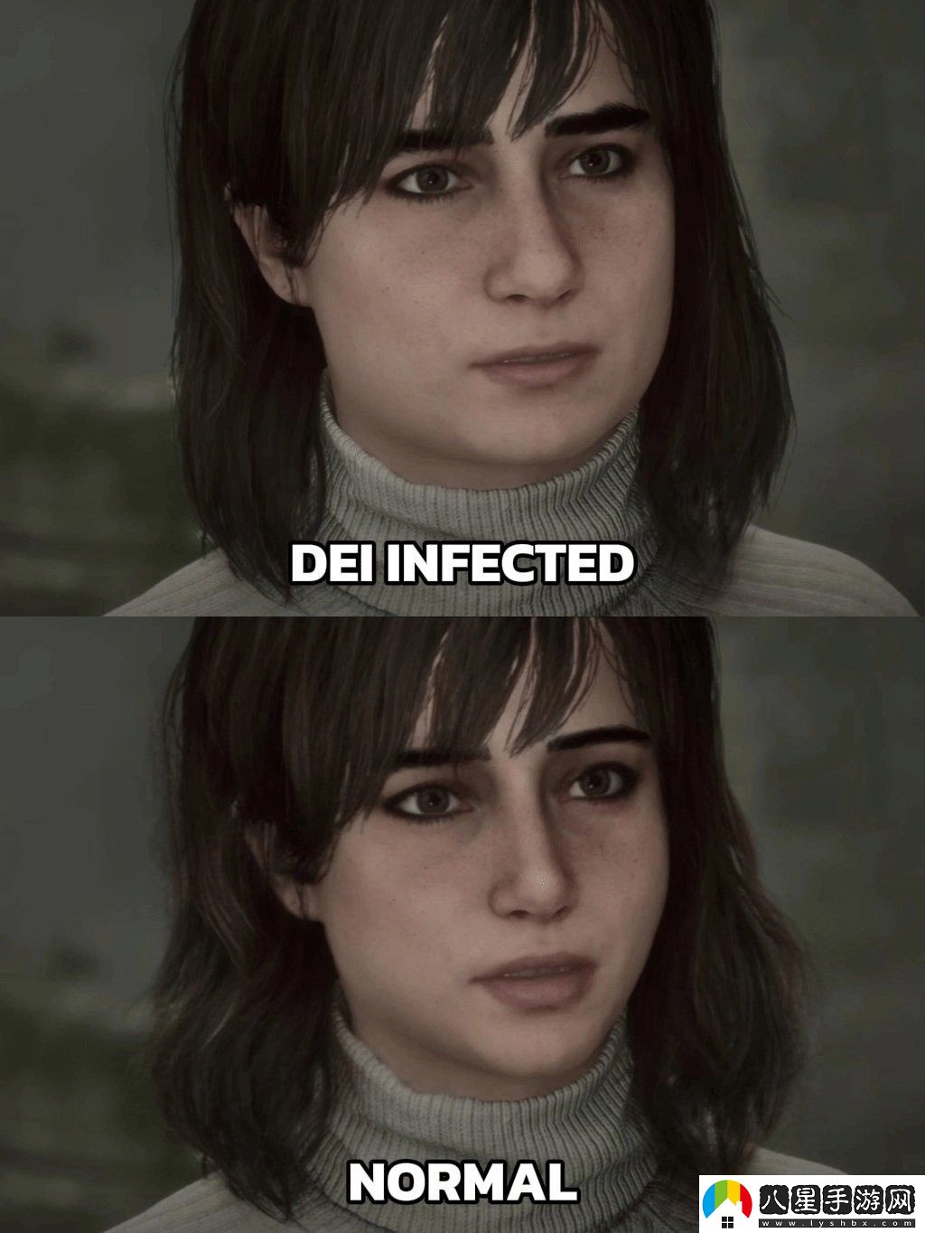 被正確化的游戲女性角色丑在哪兒？如何才能變得正常