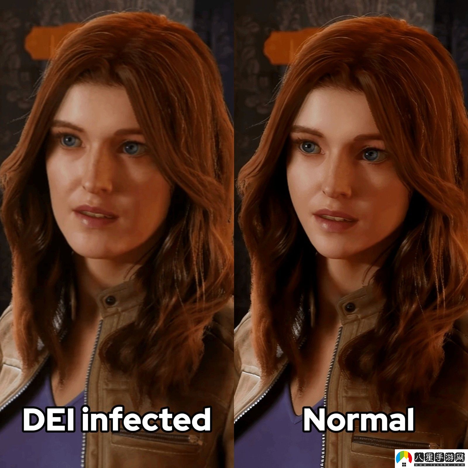 被正確化的游戲女性角色丑在哪兒？如何才能變得正常