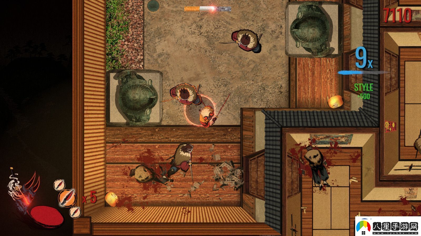 動(dòng)作游戲瘋狂武士Steam頁面上線