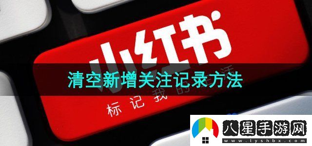 小紅書清空新增關(guān)注記錄方法