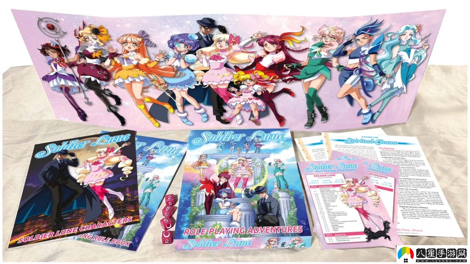 致敬美少女戰(zhàn)士TRPGSoldier Lune眾籌2小時(shí)已經(jīng)成功