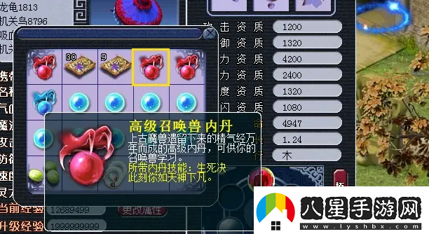 夢幻西游召喚獸內丹怎么使用召喚獸內丹使用方法