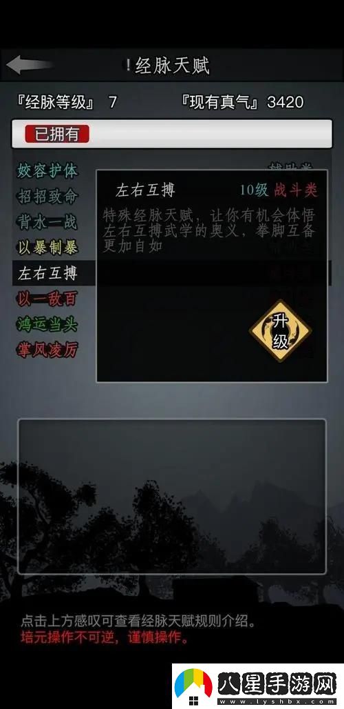 放置江湖左右互搏開(kāi)啟攻略一覽