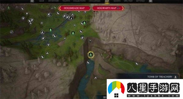 霍格沃茨之遺神秘地圖碎片位置在哪里