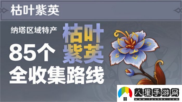 原神枯葉紫英收集全攻略
