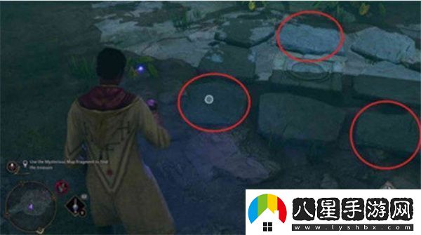 霍格沃茨之遺神秘地圖碎片位置在哪里
