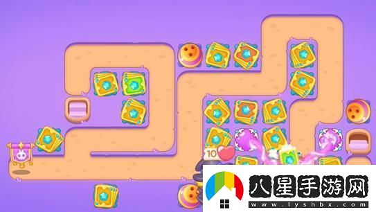 保衛(wèi)蘿卜4阿波與魔法寶藏第63關攻略