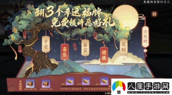 天龍八部2飛龍戰(zhàn)天許愿樹活動怎么玩