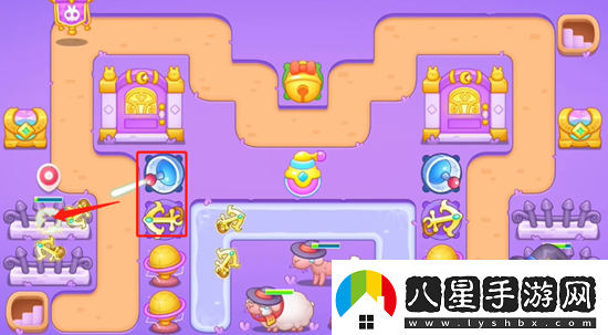 保衛(wèi)蘿卜4阿波與魔法寶藏第四關(guān)攻略