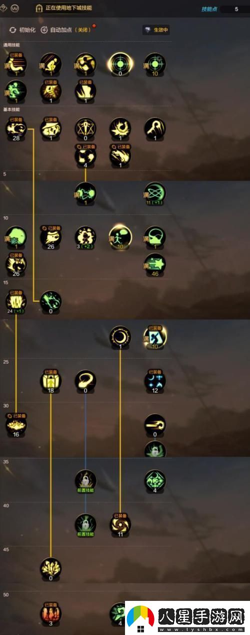 元素師刷圖加點